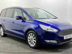 Blue Used 2017 Ford Galaxy Titanium X MPV | £9,995 (Fair price)
