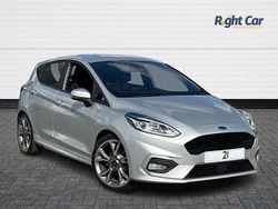 Silver Used 2021 Ford Fiesta ST-Line X Hatchback | £13,499 (Fair price)