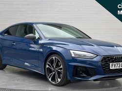 Blue Used 2023 Audi A5 Black Edition Coupe | £29,513 (Fair price)