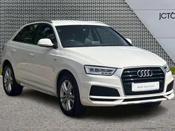 White Used 2018 Audi Q3 S-Line SUV | £16,887 (Super price)