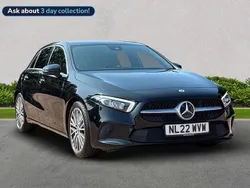 Black Used 2022 Mercedes A180 Executive Hatchback | £21,799 (Fair price)