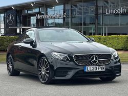 Black Used 2020 Mercedes E300 AMG Line Premium Plus Coupe | £32,499 (Expensive)