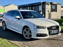 White Used 2015 Audi A3 S-Line Hatchback | £9,495 (A bit pricey)