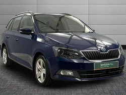 Pacific blue Used 2017 Skoda Fabia SE L Estate | £9,750 (Fair price)
