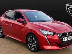 Red Used 2021 Peugeot 208 Allure Hatchback | £11,793 (Fair price)