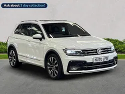 White Used 2020 VW Tiguan R-line SUV | £21,279 (Good price)
