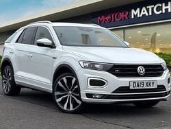 White Used 2019 VW T-Roc R-line SUV | £15,349 (Good price)
