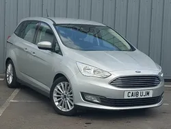 Silver Used 2018 Ford Grand C-Max Titanium MPV | £7,998 (Good price)