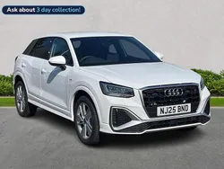 White Used 2025 Audi Q2 S-Line SUV | £28,380 (Fair price)