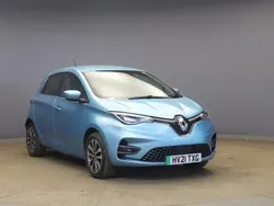 Blue Used 2021 Renault Zoe GT-Line Hatchback | £9,150 (Good price)