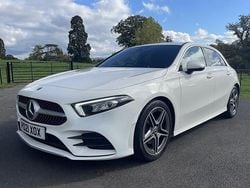 White Used 2021 Mercedes A180 AMG line Hatchback | £17,895 (Fair price)