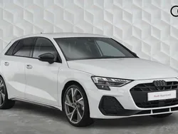 White Used 2025 Audi A3 Black Edition Hatchback | £32,000 (Expensive)