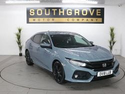 Grey Used 2018 Honda Civic Sport Hatchback | £12,489 (Fair price)