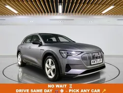 Grey Used 2021 Audi e-tron Advanced SUV | £13,749 (Fair price)