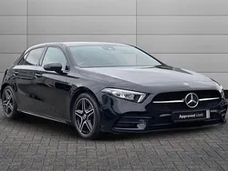 Cosmos black Used 2021 Mercedes A180 Executive Hatchback | £19,995 (A bit pricey)