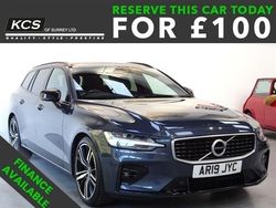 Blue Used 2019 Volvo V60 R-Design Pro Estate | £20,990 (A bit pricey)
