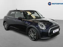 Blue/black Used 2021 Mini Cooper Exclusive Hatchback | £19,949 (Expensive)