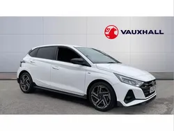 White Used 2025 Hyundai i20 N Line Hatchback | £21,000 (Expensive)