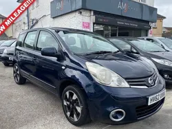 Blue Used 2012 Nissan Note Acenta MPV | £4,495 (Fair price)