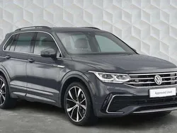 Dolphin grey Used 2021 VW Tiguan R-line SUV | £26,875 (Fair price)