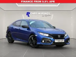 Blue Used 2019 Honda Civic Sport Hatchback | £12,000 (Fair price)