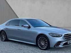 Metallic paint hightech silver Used 2024 Mercedes S580 Executive Sedan | £92,990 (Fair price)