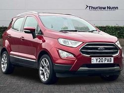 Red Used 2018 Ford Ecosport Titanium SUV | £11,099 (Fair price)