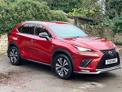Red Used 2018 Lexus NX300h Sport Line SUV | £17,995 (Fair price)