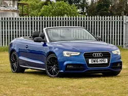 Blue Used 2016 Audi A5 Cabriolet S-Line Cabriolet | £12,990 (Fair price)