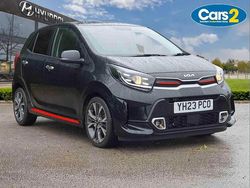 Black Used 2023 Kia Picanto 4 Hatchback | £14,390 (A bit pricey)