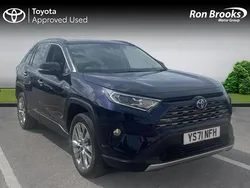 Blue Used 2022 Toyota RAV4 Hybrid SUV | £27,550 (Fair price)