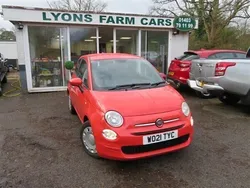 Pink Used 2021 Fiat 500 Pop Hatchback | £8,394 (Fair price)