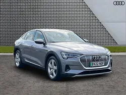 Grey Used 2022 Audi e-tron Sportback Advanced SUV | £23,999 (Fair price)