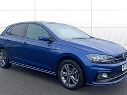 Blue Used 2021 VW Polo R-line Hatchback | £14,297 (Fair price)