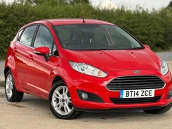 Red Used 2014 Ford Fiesta Zetec Hatchback | £3,500 (Good price)