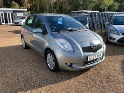 Silver Used 2008 Toyota Yaris Hatchback | £4,995 (Fair price)