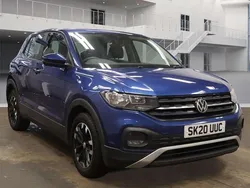 Blue Used 2020 VW T-Cross S SUV | £10,800 (A bit pricey)
