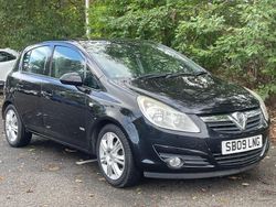 Black Used 2009 Vauxhall Corsa Design Edition Hatchback | £1,395 (Super price)