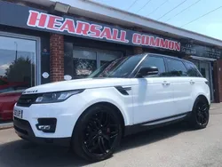 White Used 2017 Land Rover Range Rover Sport HSE Dynamic SUV | £17,000 (Fair price)