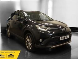 Black Used 2016 Toyota RAV4 SUV | £10,250 (Fair price)
