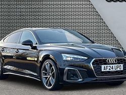 Black Used 2024 Audi A5 Sportback S-Line Hatchback | £30,642 (Fair price)