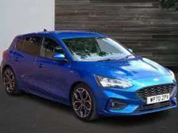 Blue Used 2020 Ford Focus ST-Line X Hatchback | £16,249 (Fair price)