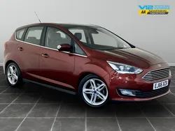 Red Used 2016 Ford C-MAX Titanium X MPV | £5,795 (Fair price)