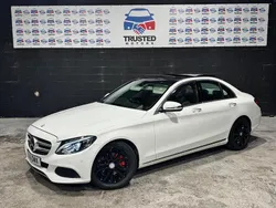 White Used 2016 Mercedes C220 Premium Sedan | £10,995 (Fair price)