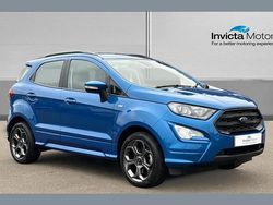 Blue Used 2022 Ford Ecosport ST-Line SUV | £11,999 (Good price)
