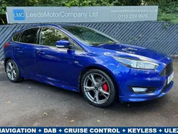 Blue Used 2018 Ford Focus ST-Line X Hatchback | £9,695 (Good price)