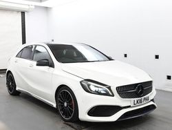 White Used 2016 Mercedes A180 AMG Line Premium Plus Hatchback | £12,495 (Expensive)