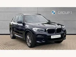 Black Used 2020 BMW X3 M Sport SUV | £29,995 (Fair price)