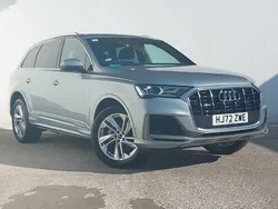Silver Used 2022 Audi Q7 S-Line SUV | £39,698 (Good price)
