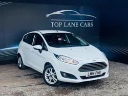 White Used 2014 Ford Fiesta Zetec Hatchback | £6,495 (Fair price)